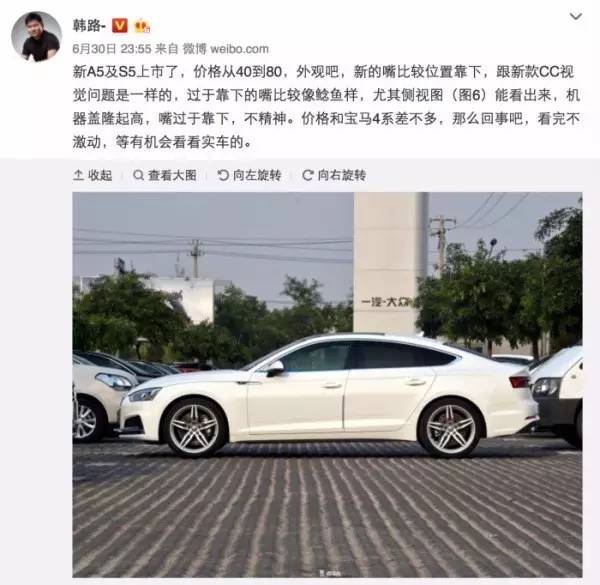 全新A5的设计元素里有中国龙？我去你xxxx