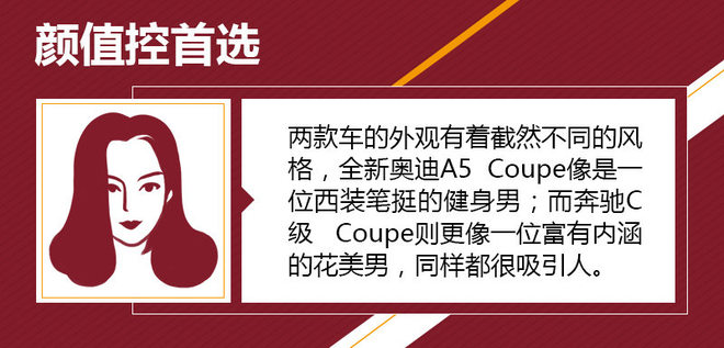 奥迪A5遇上奔驰C级Coupe 谁更胜一筹