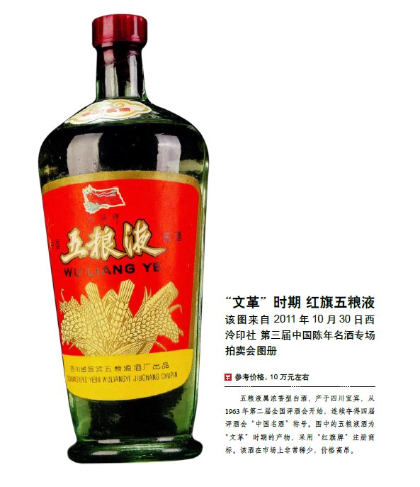 红旗牌五粮液市场稀少,如您有幸捡漏,当心有假哦!