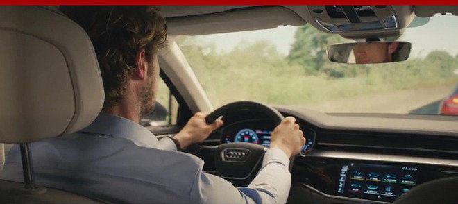 全新奥迪A8更多细节曝光 轴距明显加长