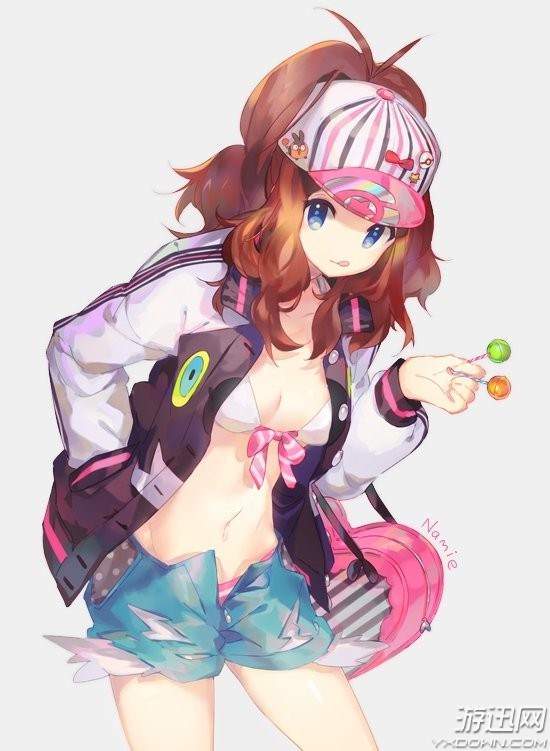 绝对领域,股下三角!超短裤美少女夏日福利诱惑(图)