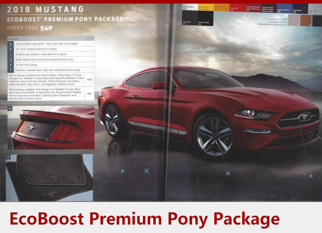 新款福特Mustang配置曝光 推5款选装包