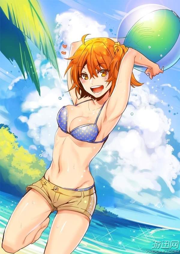 绝对领域,股下三角!超短裤美少女夏日福利诱惑(图)