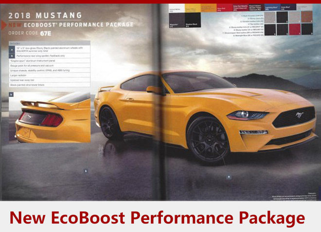 新款福特Mustang配置曝光 推5款选装包