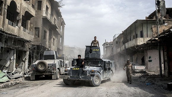 打击isis联军:最迟下周全面收复摩苏尔