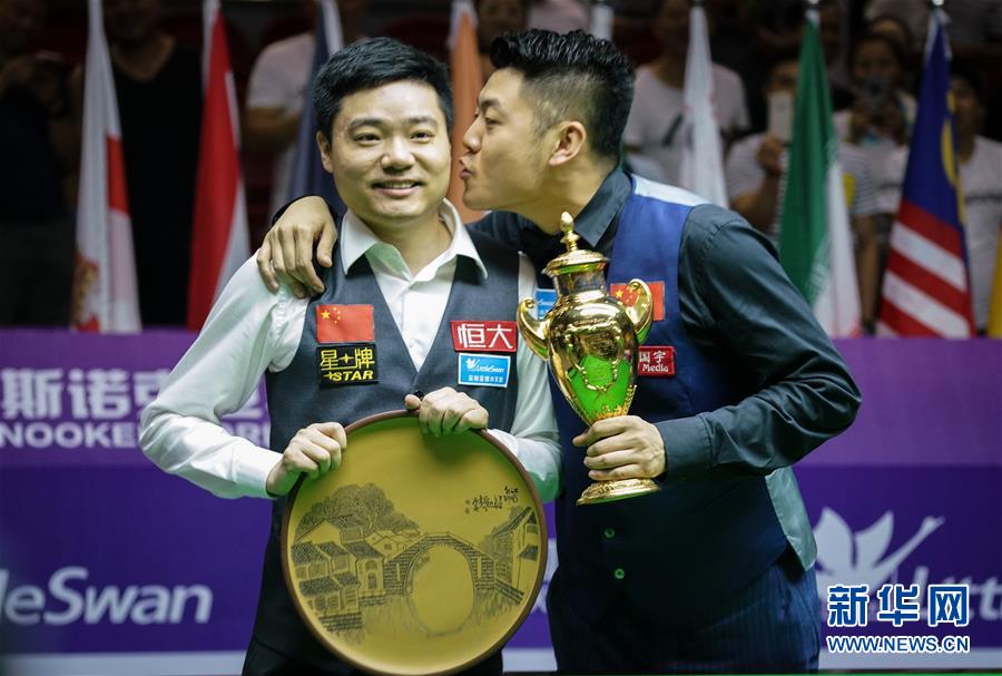 斯诺克世界杯中国a队夺得冠军组图