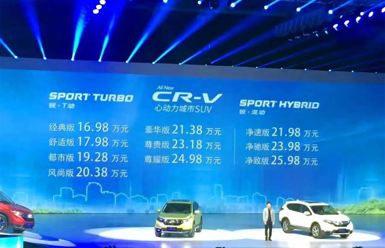 配置、动力与价格齐飞，全新CR-V让对手们很紧张！