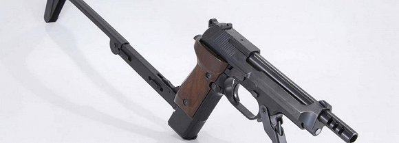 射速每分钟1000发贝雷塔冲锋手枪