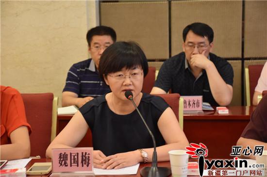 吉木萨尔县副县长魏国梅解答专家提问据吉木萨尔县副县长魏国梅介绍,"