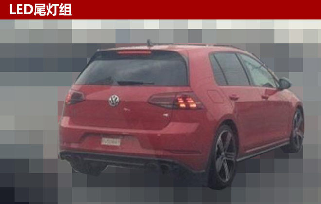 新款高尔夫R国内路试曝光 年内将上市