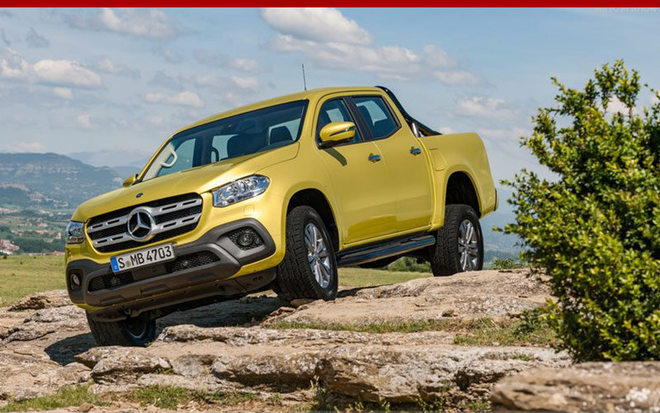 奔驰进军皮卡市场 全新X级车正式发布