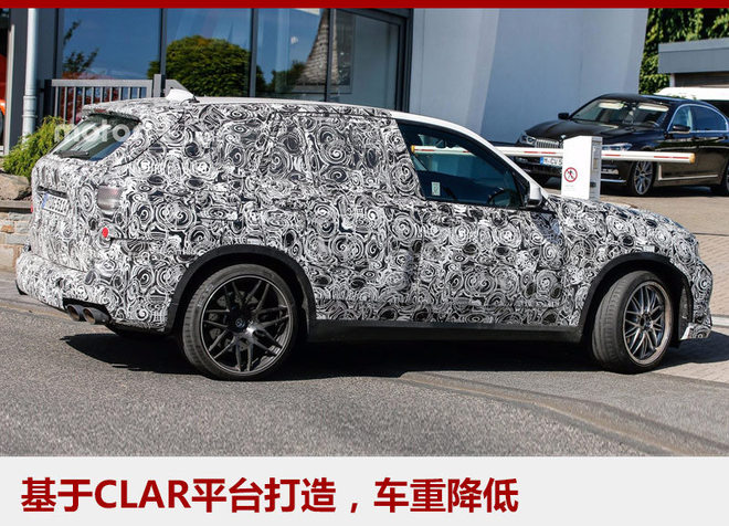 新一代宝马X5 M谍照曝光 全新平台打造