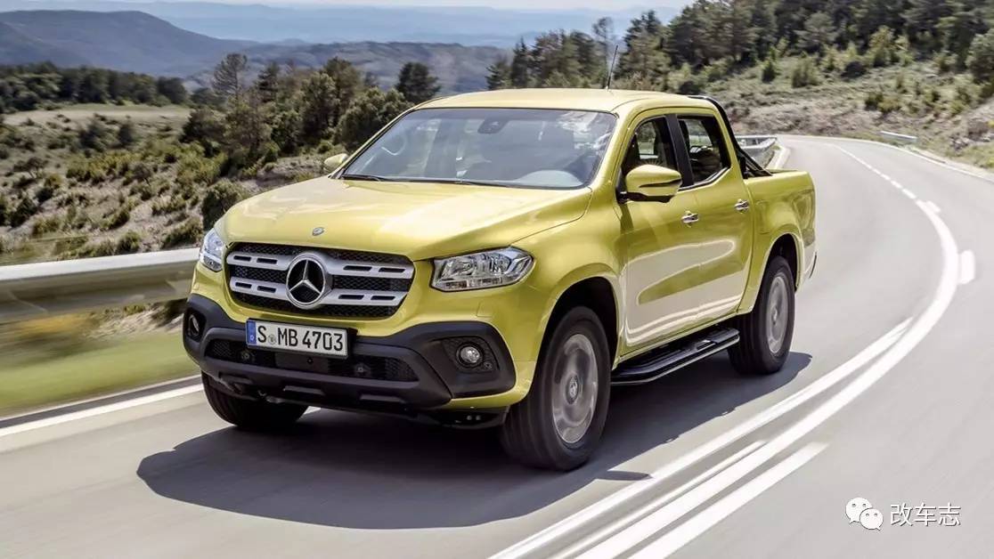 奔驰X级皮卡量产版车型正式发布！
