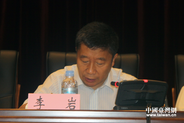 黑龙江省委统战部副部长李岩致辞.