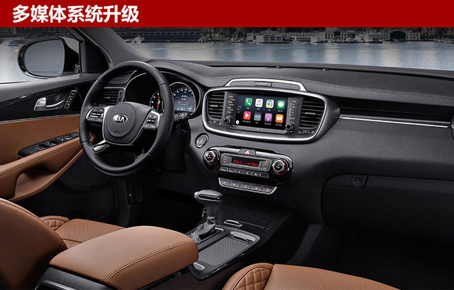 起亚新索兰托颜值提升 将引入中国-图