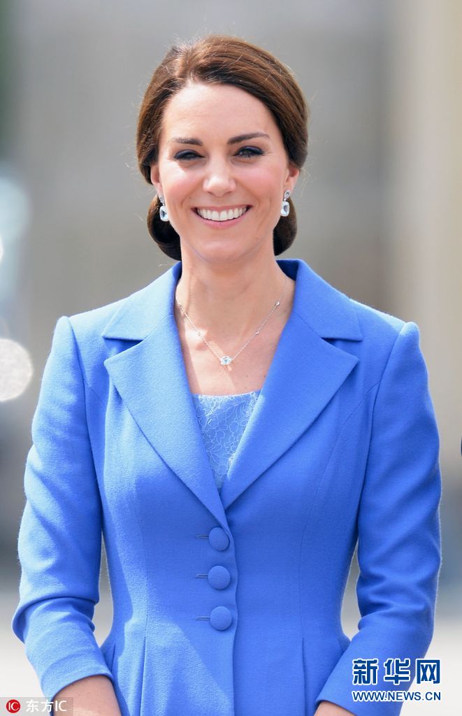当地时间2017年7月20日,德国海德堡,威廉王子和凯特王妃继续访德之行