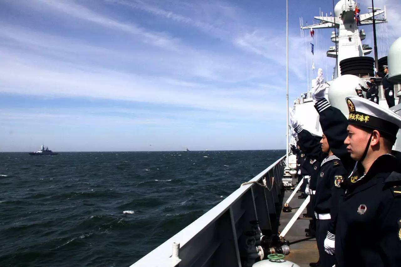 波罗的海,中俄海上实兵演练走起