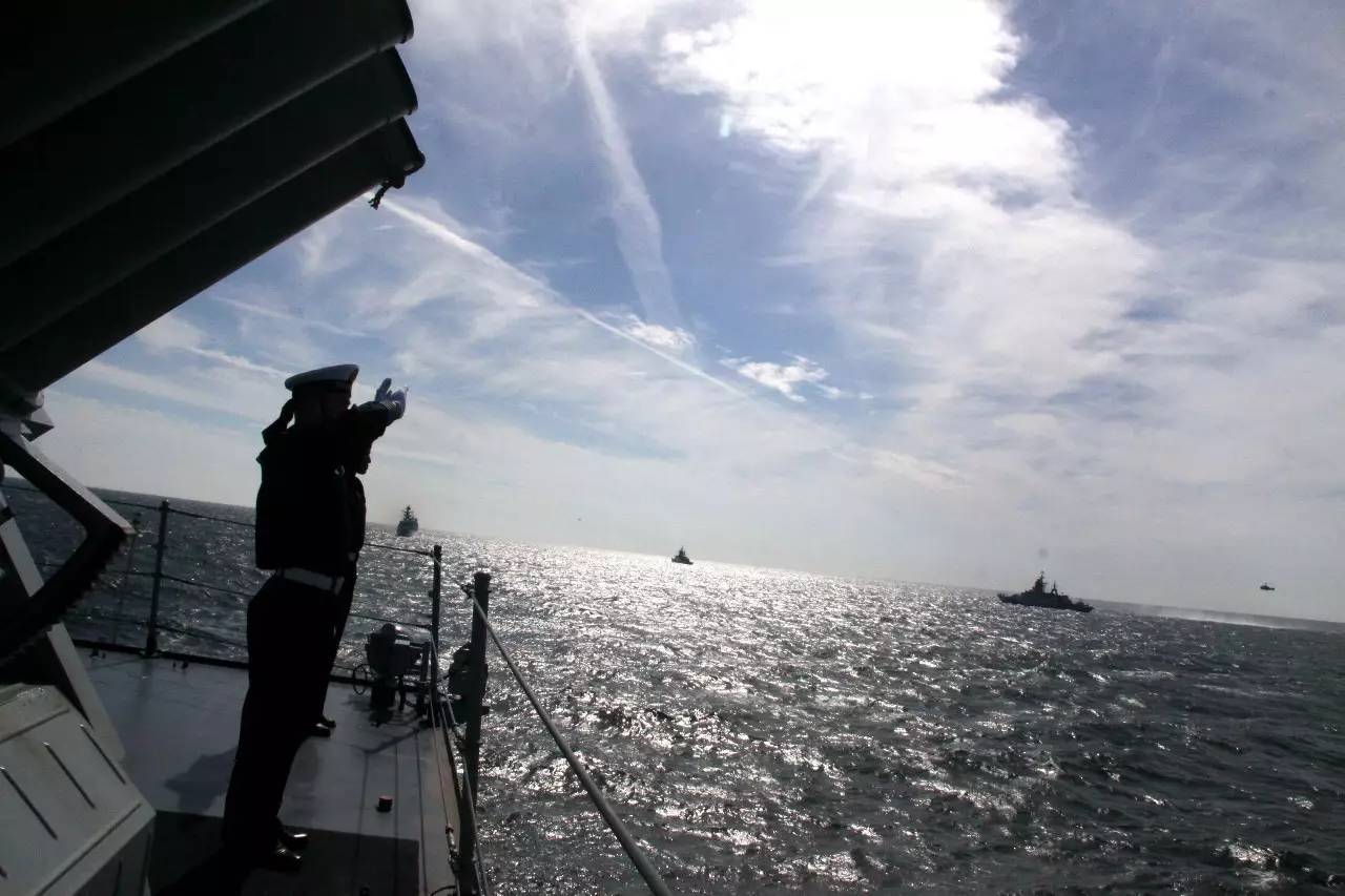 波罗的海,中俄海上实兵演练走起