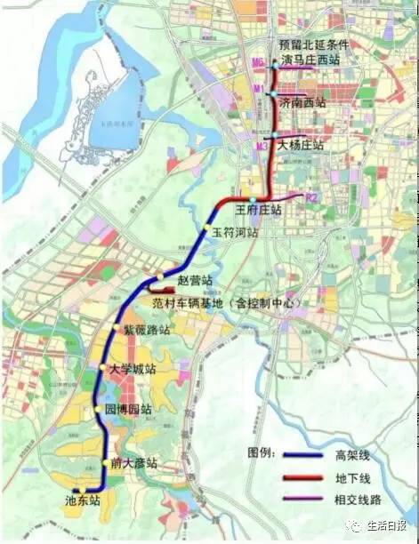 济南地铁首个地下站长这样!R1线王府庄站