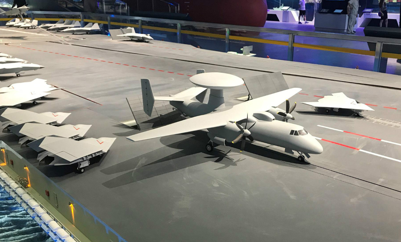 图:舰载机,无人隐身加油/攻击机可以有,fc-31这种半吊子玩意就算了