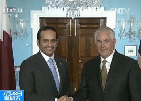 蒂勒森:"我哪儿也不会去"|蒂勒森|特朗普|卡塔尔_新浪新闻