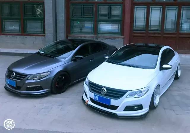 这辆大众CC终于改成他喜欢的样子！