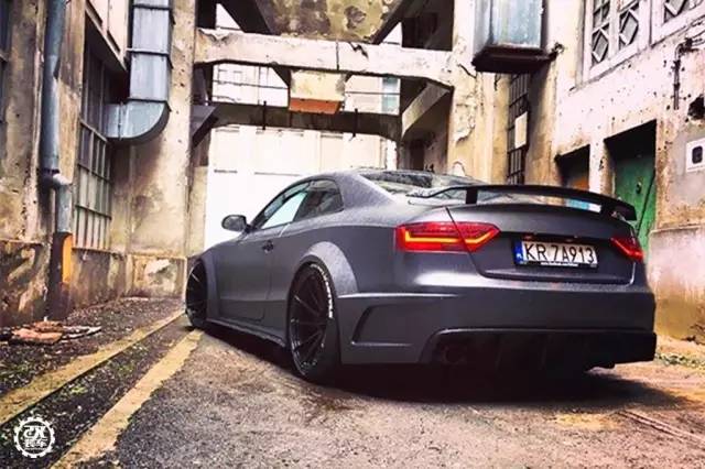 爆改绝唱V8自吸奥迪S5，改完之后比RS5更霸气动力更凶猛！