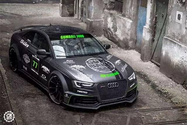 爆改绝唱V8自吸奥迪S5，改完之后比RS5更霸气动力更凶猛！