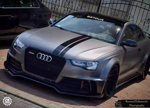 爆改绝唱V8自吸奥迪S5，改完之后比RS5更霸气动力更凶猛！