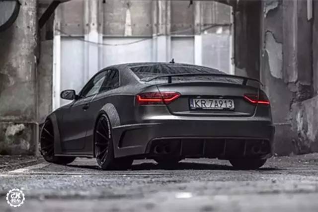 爆改绝唱V8自吸奥迪S5，改完之后比RS5更霸气动力更凶猛！