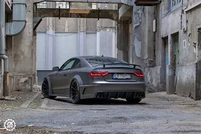 爆改绝唱V8自吸奥迪S5，改完之后比RS5更霸气动力更凶猛！