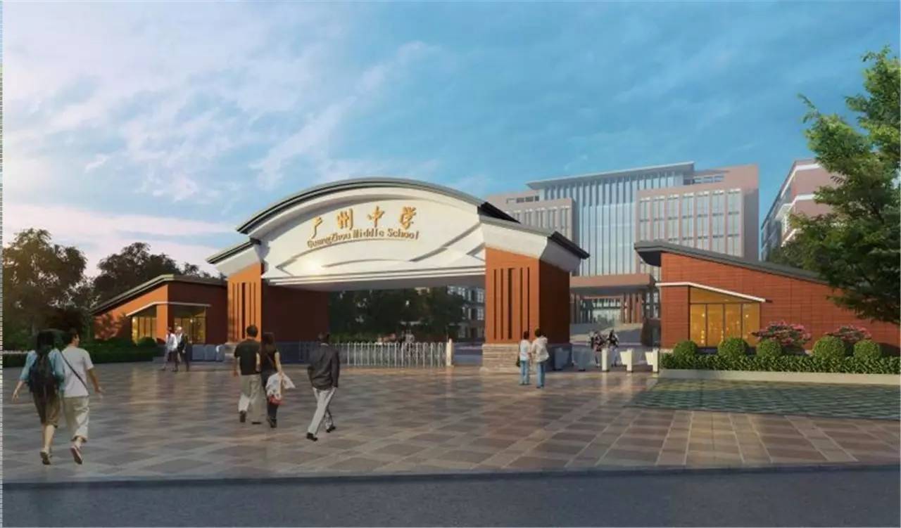 广州中学的校门长啥样?校方今天公布候选方案:岭南风,现代风.