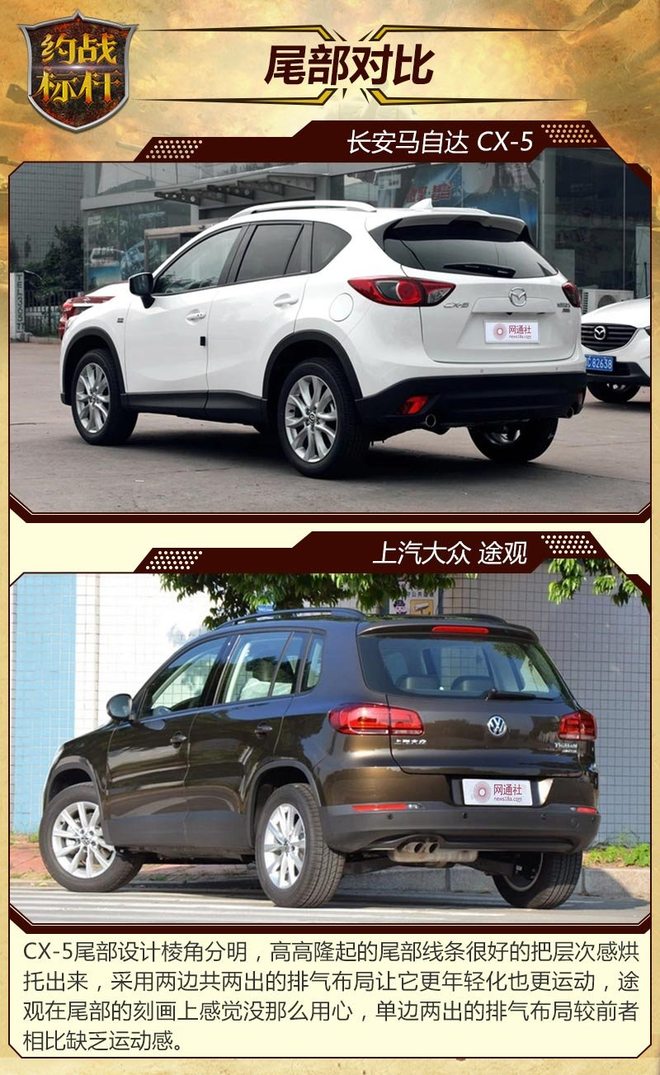 神车遭遇全面“碾压” CX-5对比途观