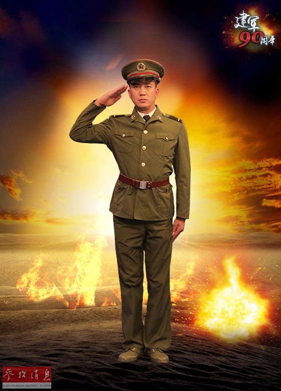点击图片进入下一页换装87式军服标志着我军现代化进入了新的历史时期
