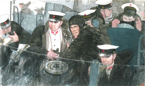 画家周顺恺15年海军转业仍忘不掉那片浩瀚大海