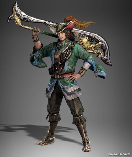 《真三国无双8》新武将“周仓”设计图 日行千里堪比赤兔马_新浪游戏_手机新浪网