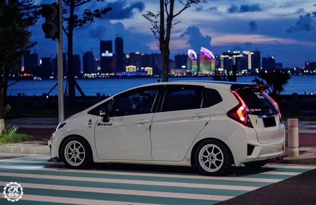 湛江车友丨这辆飞度gk5改得不错可惜是辆cvt自动挡