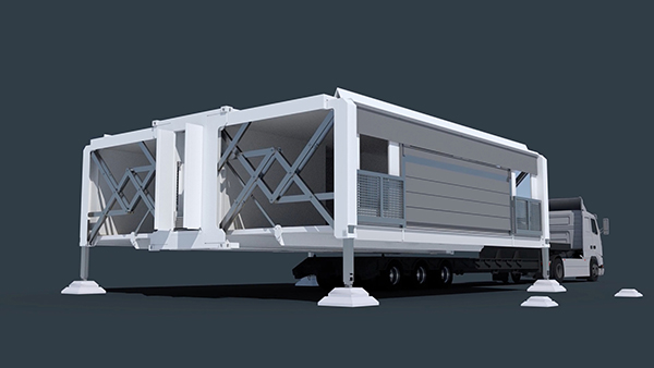 趣看10分钟折叠如汽车人变身黑科技打造移动住宅新体验