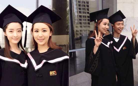 佟丽娅读书时戴眼镜,郑爽变化大,刘亦菲从小就是小仙女啦