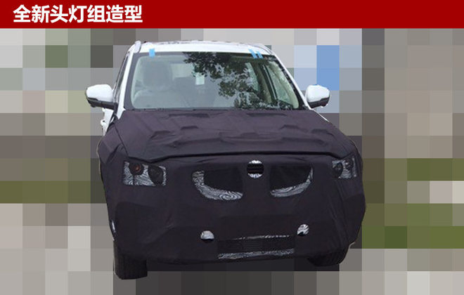 吉利新博越路试谍照曝光 换装全新中网