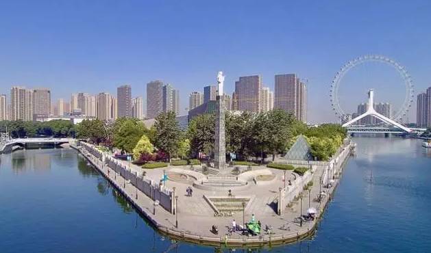 00,万众瞩目的全运圣火采集仪式在海河三岔口思源广场举行