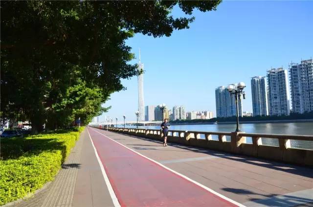 东端变公园,直通海心沙!二沙岛变身广州滨江绿地健身胜地