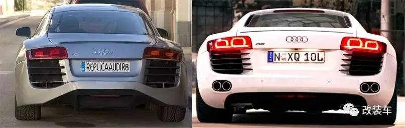 将几万元的老车打造成几百万的奥迪R8