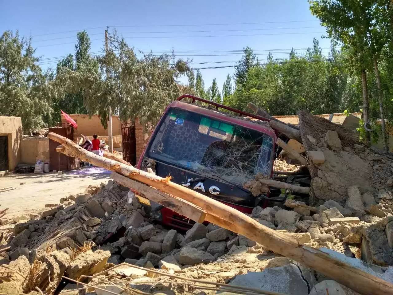 直击新疆精河地震没有死亡的清晨