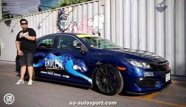 本田10代思域聚会，场面真是太火爆了！