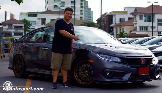 本田10代思域聚会，场面真是太火爆了！