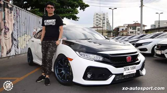 本田10代思域聚会，场面真是太火爆了！