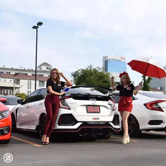 本田10代思域聚会，场面真是太火爆了！