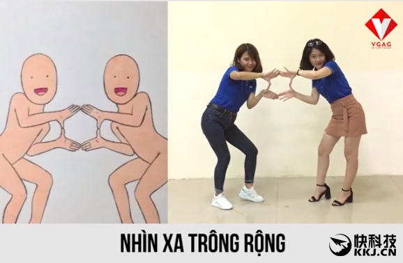 越南网友分享多人合影方式姿势看醉