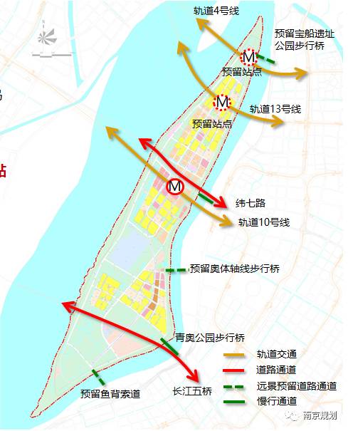 整个生态科技岛的规划体现了"低调的奢华",位于长江中间的南京江心洲